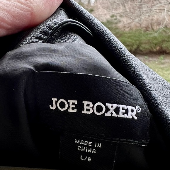 American Flag Skull on a Ladies Vegan Leather Motorcycle Jacket - Picture 6 of 8